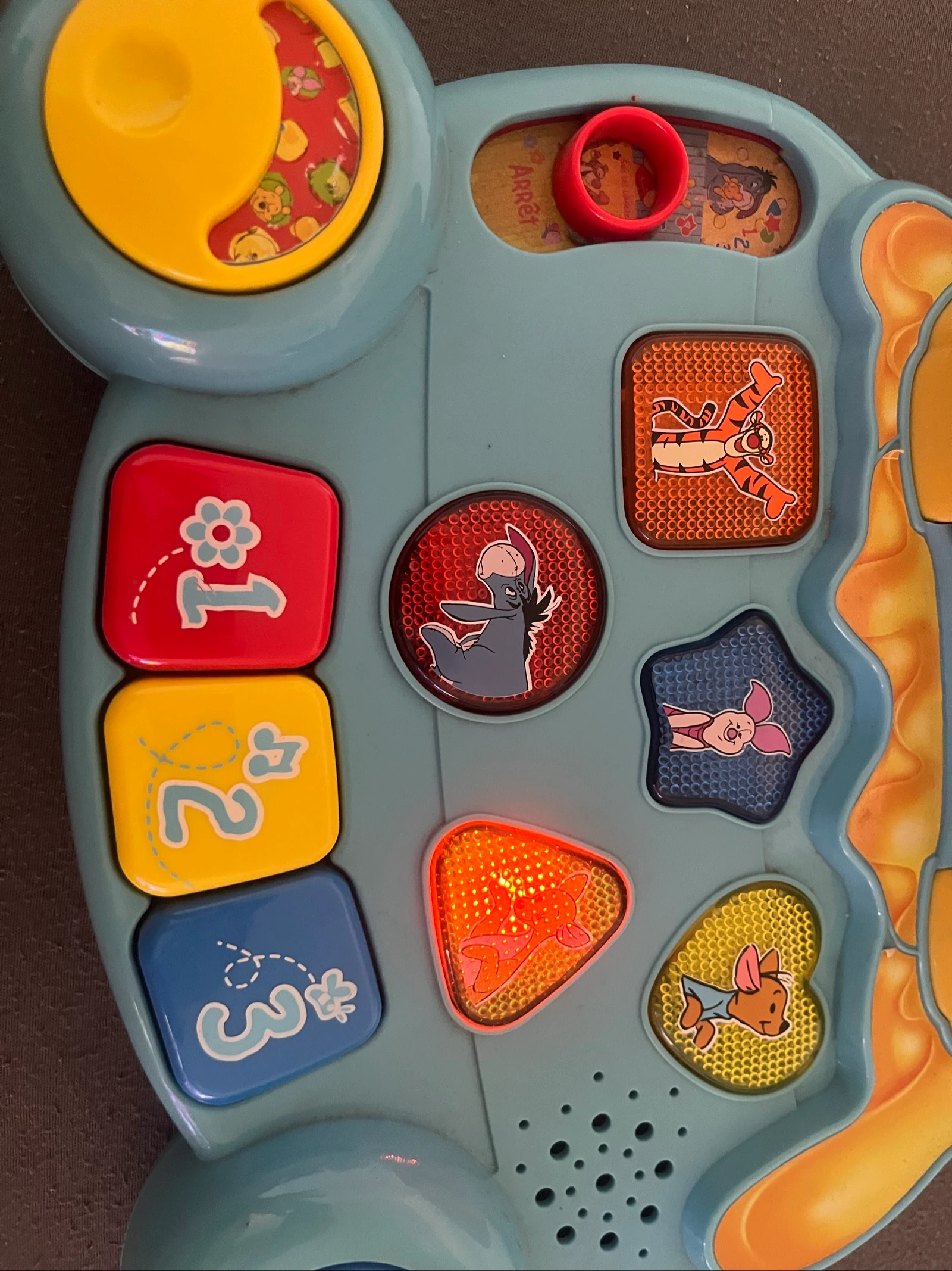 VTech Winnie l’Ourson Mon Petit Ordi Parlant 🎵| Brinquedo educativo para bebê – photo 6